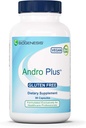 Nutra BioGenesis Andro Plus - Tribulus Terrestris Extract för män, Maca Root Supplement för Mäns Vitalitet med Muira Puama, Health and Wellness Support - 90 Vegetariska kapslar