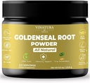 Goldenseal juurijauhe - 4 oz, 113 Servings *USA Made & Tested * Pure Natural kultaseal juurijauhe täydennysosa
