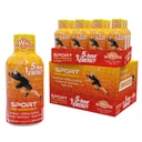 5-tuntinen energia Extra Strength Sport Shots with Citrapeak, Vital Orange Flavor, Pre-Workout, 24 Count (1,93 fl oz)