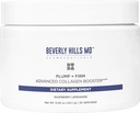 Beverly Hills MD Plump + Firm Advanced Collagen Booster for Aging Skin-Nutrient Powder Drink Mix Formula for Plumper, Firmer, Skin w/Collagen Peptides, Polyfenolit, Ceramidit (vadelma sitruunaa)