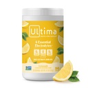 Ultima Replenisher Daily Electrolyte Powder Drink Mix ... Sokeriton ... sitruunamehu, 90 tarjoilua ... Hydrausjauhe, jossa on 6 avainta elektrolyyttejä ja trace-mineraalia...