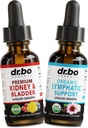 Njure Bladder & Lymphatic Drainage Supplements Drops - Organic Kidney Bladder Supplements Drops & Lymphatic Support Liquid Cleanse - Renal Cleanse Detox Urinary Tract Lymph System