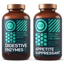WILD POLTTOAINE Dgestive Enzyme ja ruokahalua suppressantti ruokavalio tuki Bundle