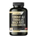 Tongkat Ali for Men & Women- Extra Strength Formula Fadogia Agrestis ja Tribulus Maca Root - Stamina, Vitality, Energy, Mood Support USA