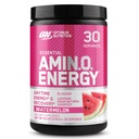 Optimum Nutrition Amino Energy - För träning med grönt te, BCAA, Aminosyror, Keto Friendly, Green Coffee Extract, Energy Powder - Vattenmelon, 30 portioner (Packaging May Vary)