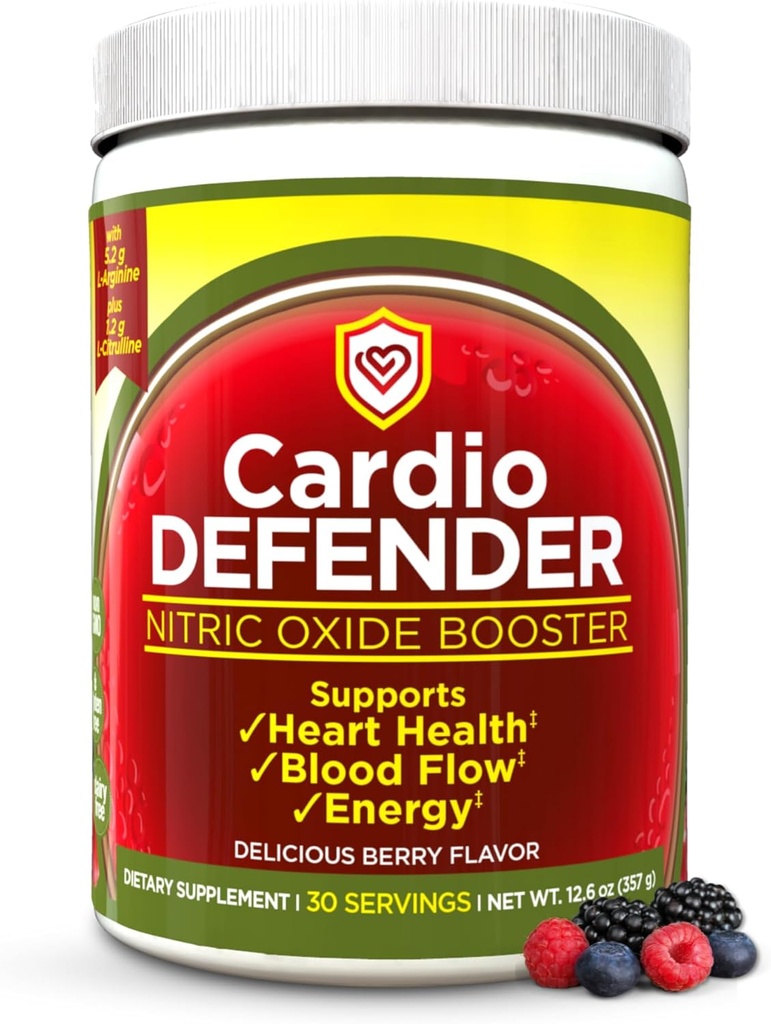Typpioksidi Booster Powder L-arginiini 5,200 mg + L-sitrulliini 1,200 mg ...