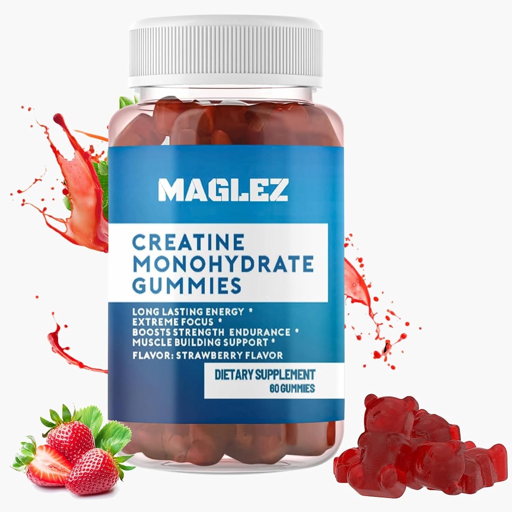 Creatine Gummies ... Maukkaita voittoja naisille ja miehille...