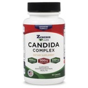 Zenesis Labs Candida Complex Cleanse Detox Caprylic Acid Supplement, Oregano Extract, Probiootit, Entsyymit (60 kapselia, 30 päivän toimitus)