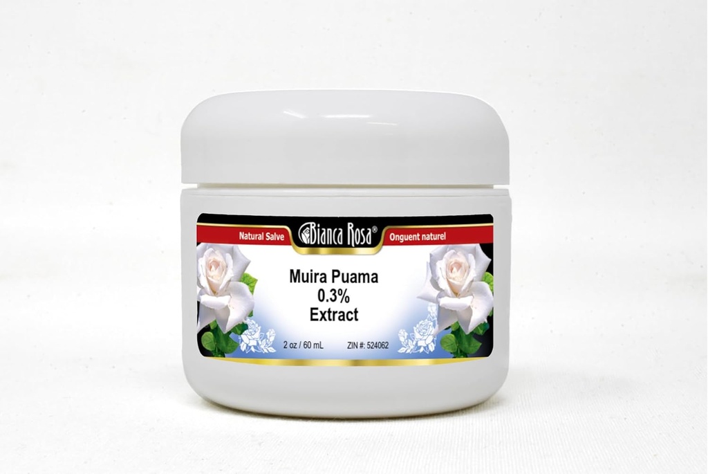 Muira Puama 0,3% Extract Salve (2 oz, ZIN: 524062) - 3 pakkausta