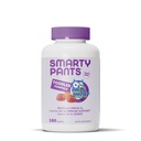 SmartyPants Toddler Multivitamiini Gummies: Omega 3 Fish Oil (EPA/DHA), D3-vitamiini, C-vitamiini, B12, B6, A-vitamiini, K-sinkki, Biotiini, Betakaroteeni, gluteeniton, kolme hedelmän makua, 180