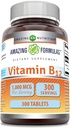 Hämmästyttävä Formula B12 lisäravinteet . 1000 Mcg per tarjoilu... Tabletit ei-GMO.