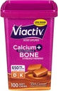 Viactiv Max Formula Kalsium + Vitamin D3 Supplement Bone Health, Rich Caramel, 100 Soft Chews - 5 pakkaus