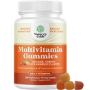 Potent Daily Multivitamin Gummies för vuxna - Wellness Blend av vitamin D A C E B12 Zink och Biotin - Vuxen Vitamin Gummy för energi och immunhälsa - Non-GMO Gluten Free och Halal - 180 Gummies