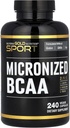 Kalifornien Gold Nutrition Sport, Micronized BCAA, Branched Chain Amino Acids, 240 Veggie Capsules