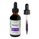Quantum Health Black Elderberry Liquid Extract Sambucus Nigra Immune Support Formula 700mg - Päivittäinen hyvinvointi Boost Potent antioksidantteja naisille ja miehille - suuri annos, nopea imeytyminen, Vegan - 2 Fl Oz