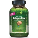 Irwin Naturals Deep Tissue Collagen-Pure - 80 Liquid Softgels - Intense ravintoa iholle - 2000 mg hydrolysoitu kollageeni - 16 Yhteensä
