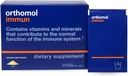 Orthomol Immun Powder, Immunosupport Supplement, 30-päivä, vitamiinit A, B, C, D, E, Sinkki, Jodi