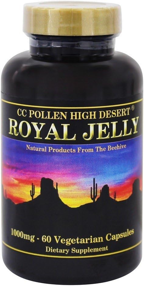 C C Pollen Royal Jelly 1000-60 Kasvissyöjäkapselit
