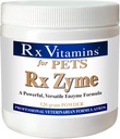 Rx Vitamiinit Lemmikkieläimet Rx Zyme koirille ja kissat - Ohjeet ruoansulatuskanavan häiriö - Lisää ruokaa - 120g jauhe