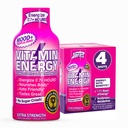 Energy Mood+ Extra Strength Energy Shot Tropical Berry 4 Pack, 260 mg luonnollinen kofeiini, B-vitamins, Rhodiola, kamomilla, Mieliala & energiatuki, nollasokeri, gluteeniton, vegan, 1,93 fl oz