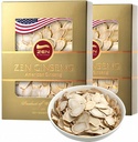 2 Boxar av amerikanska Wisconsin Ginseng Slices - Förbättrad energi, prestanda och mental hälsa för män och kvinnor. Totalt 8 Oz.