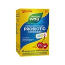 Nature's Way Primadophilus Probiotic Chewables for Kids, Tukee Tervettä Digestive Flora*, Lapset Ages 2+, 3 miljardia PMY, 60 Cherry Flavored Chewables (Packaging May Vary)