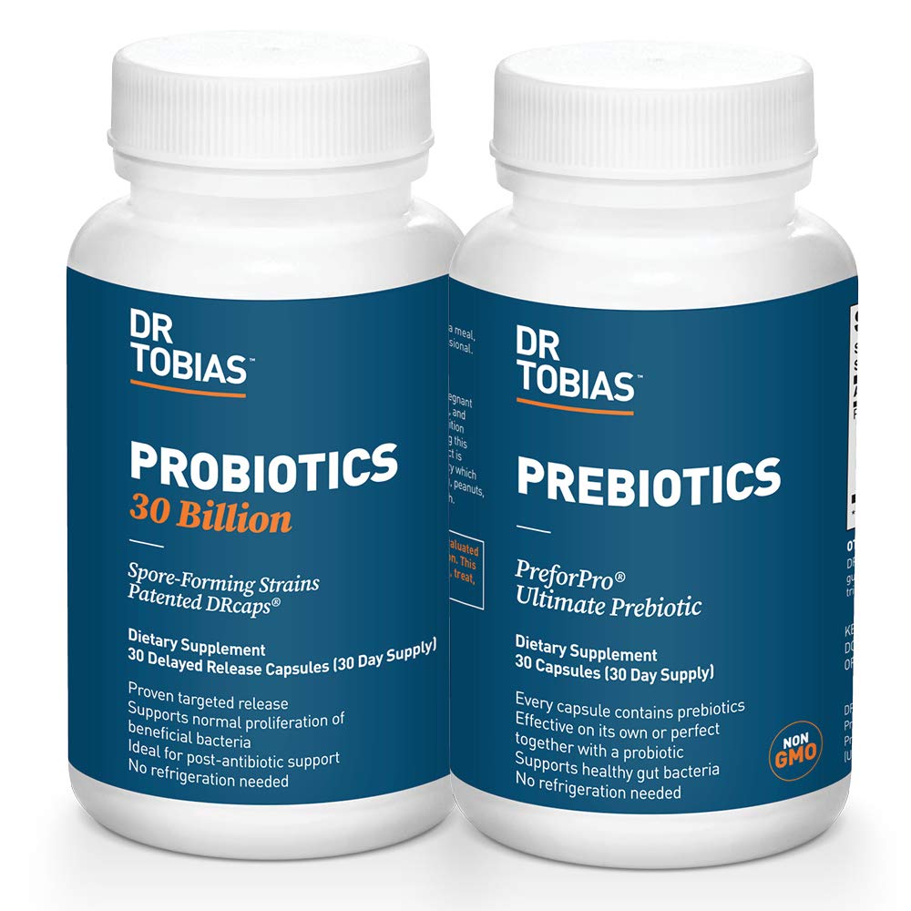 Tobias Probiootit 30 Miljardia Prebiootit Tukevat Digestion & Gut Health