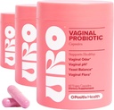 O Positiv URO emätinprobiootit naisille pH Tasapaino Prebiootit & Lactobacillus Probiootit Blend - emättimen terveys täydentää - edistää terve emätin odor & emätin Flora, 60 Luku (Pakkaus 3)