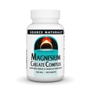 Lähde Naturals Magnesium Chelate Complex, tukee hermojen ja lihasten toimintaa*, 100 mg - 100 tablettia