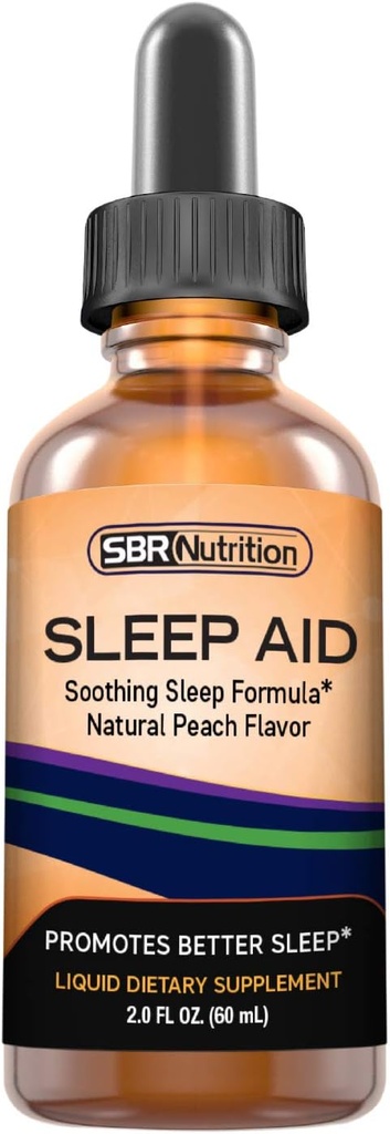 Natural Sleep Aid Liquid Drops 5 mg Melatoniinia ...