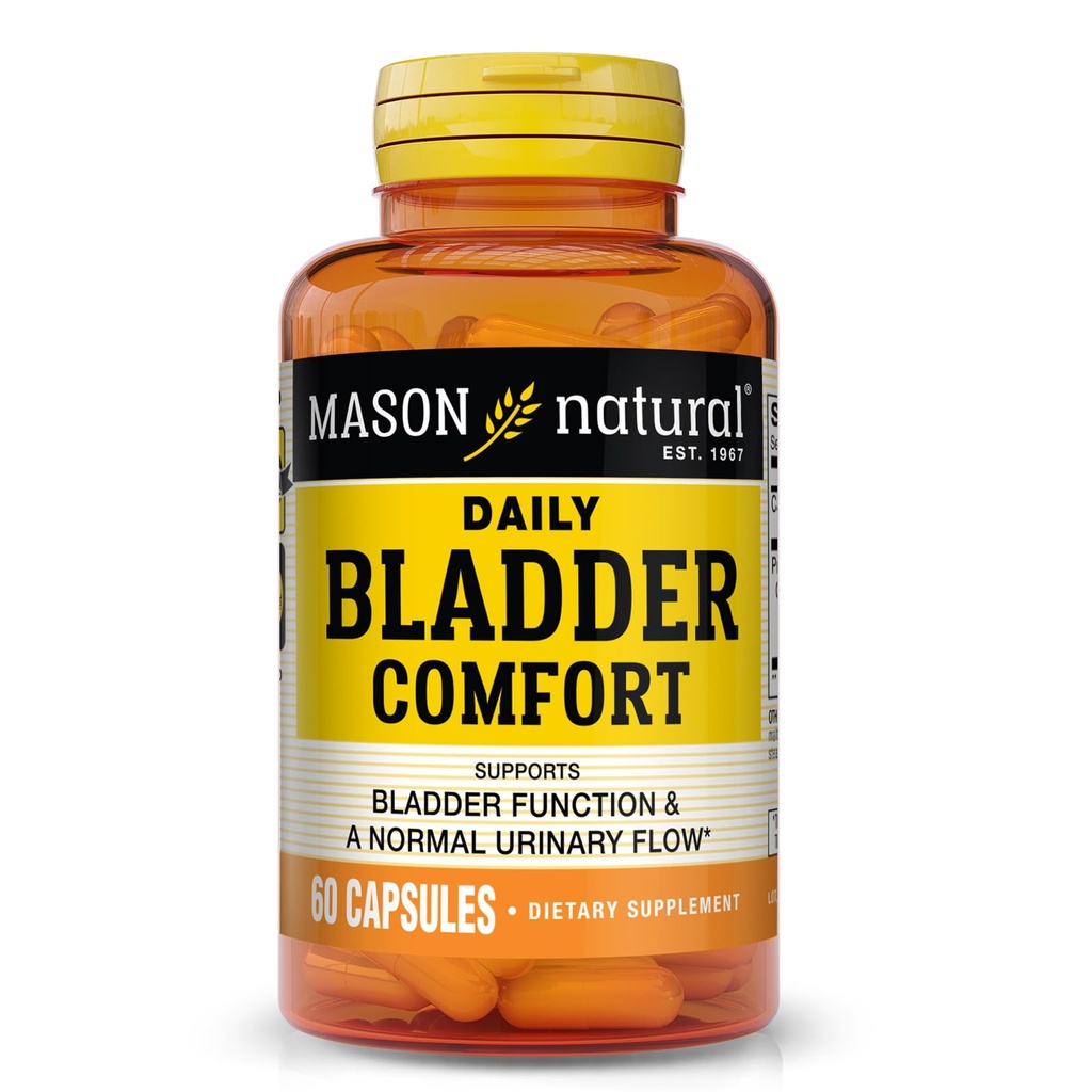 MASON NATURAL Daily rakko Mukavuus, 30,Päivän tarjonta kalsiumin, kurpitsa siemenen, & Soija Germ tukemaan normaalia rakkotoimintoa