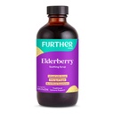 Forely Food Elderberry Syrup for Immuun Support, Sambucus Elderberry Supplement, Daily Herbal Immune System Tuki lapsille ja aikuisille, Gluteeniton (8 Fl oz Elderberry rauhoittava Syrup)