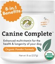 Vaalea Lemmikki Luomut Koira Täydellinen - Koira Multivitamiini Powder - 8 Oz - Päivittäinen koiran vitamiinit ja lisäravinteet kotitekoinen ruoka - Immuunijärjestelmä, iho, turkki & yleinen terveys - pieni ja suuri rotu