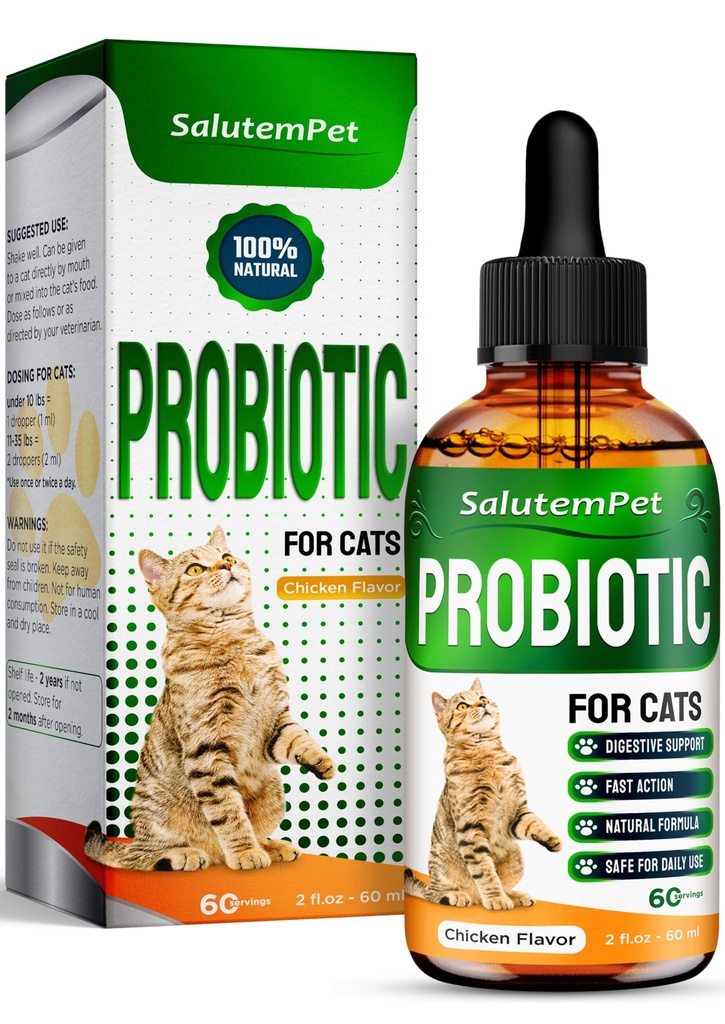 Probiootit Kissat digestiivisen tuen 