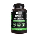 Puhdasta alkuperäisiä ainesosia Triple Fiber (365 kapselia) Ei magnesiumia tai riisiä Fillers, aina puhdas, Lab vahvistettu