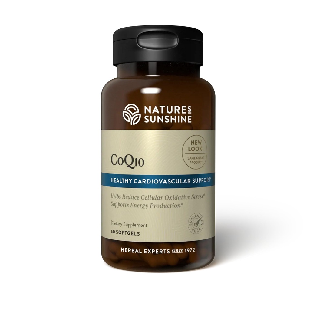 Naturens Sunshine CoQ10-60 Softgel kapslar