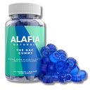 Sokerittomat NAC-gummit, NAC-lisä hengitysteiden terveyteen, maksan detox & cleanse, munuaiset, antioksidantti tuki, N-asetyylikysteiinin täydennysosa MCT-Oil päällystetty absorptio Vegaani 60ct