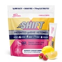 Real Ketones BHB Exogenic Ketones Drink Mix Packets Elektrolyytit Powder Packets Ei sokeria, 4 Main Fasting Electrolytes Plus Hydrating Patentoitu Keto BHB - 30 Count Vadelma sitruunamehu