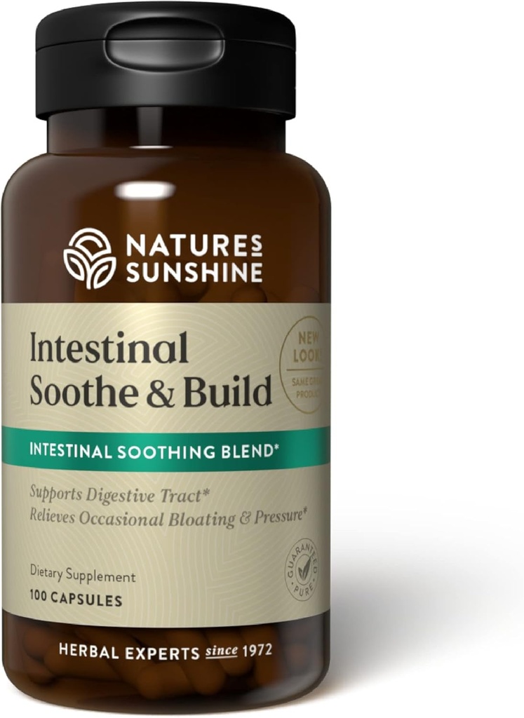 Nature's Sunshine Intestinal Soothe and Build 100 kapselia