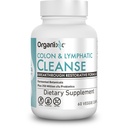 Organixx Lymfatic & Colon Cleanse Supplement, 250 miljoonaa PMY Probiootteja Gut Health, Ruoansulatus & lymfatic Support, Gluteeniton, Ei GMO, 60 Kasvissyöjä Kapselit