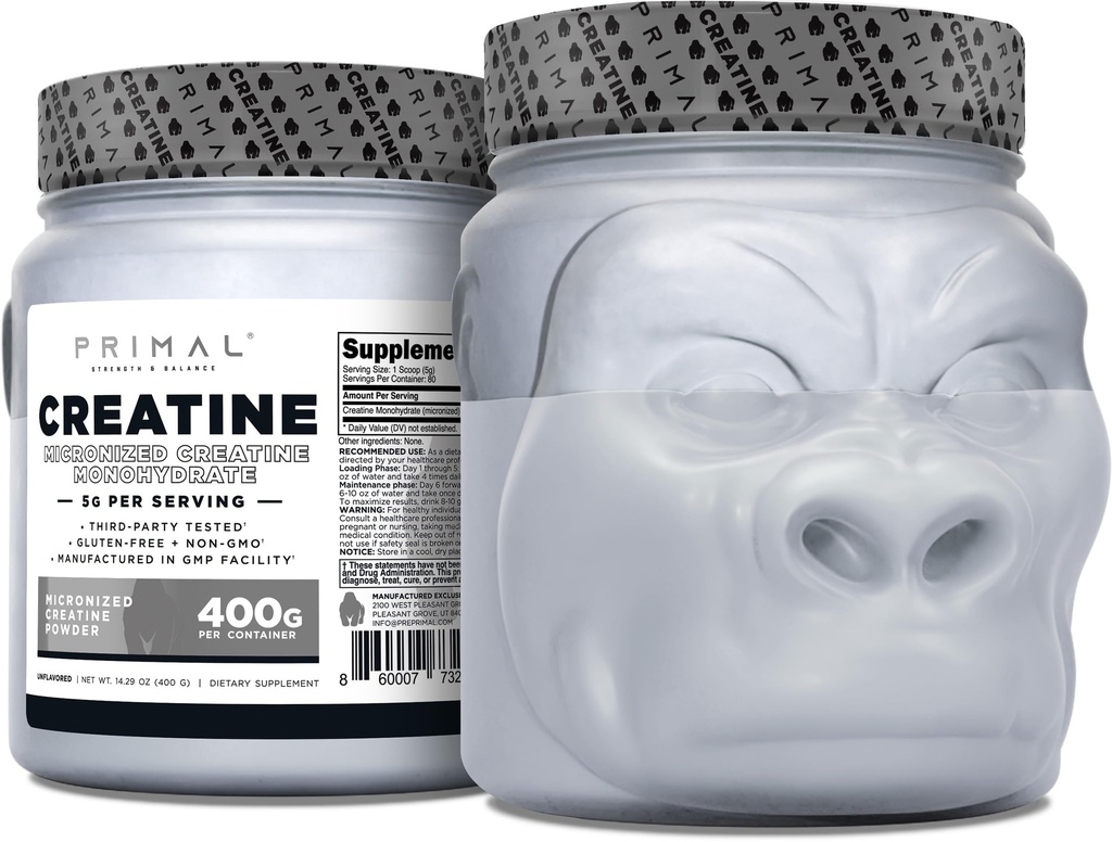 Primal Creatiini Monohydraatti Powder (400 Gram) ...