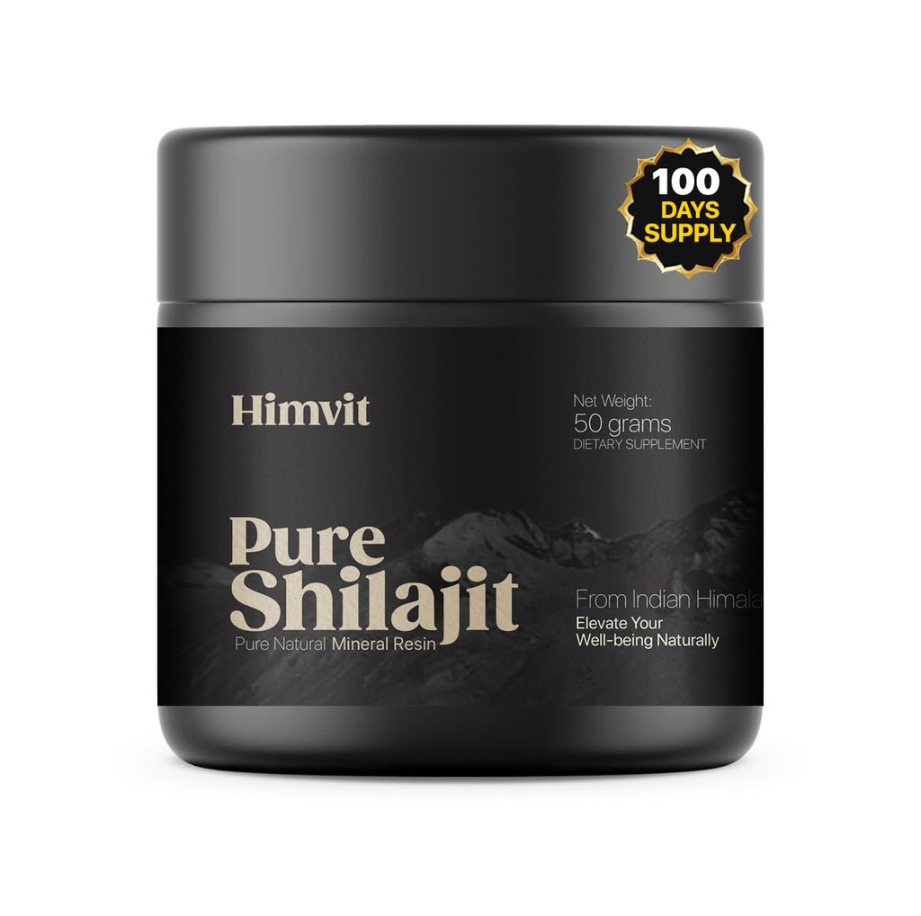 Pure Himalayan Organic Shilajit Hartin kanssa Lab Report Super high Potency for Men & Women Fulvic Acid & Trace Minerals Nyrkkeilyhappo täydentää Hartsi. Tuet energiaa, aineenvaihduntaa ja immuniteettia.