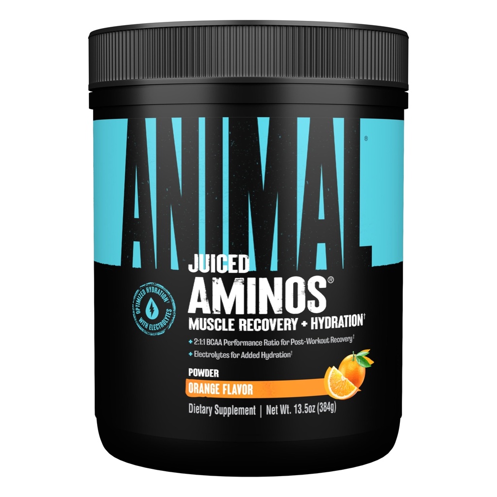 Eläinten mehukas Aminohapot - BCAA Powder EAA Matrix Plus Hydraation Elektrolyyttejä ja merisuolaa Koska tahansa Recovery ja parempi suorituskyky, Orange Flavor, 30 Tarjoilut