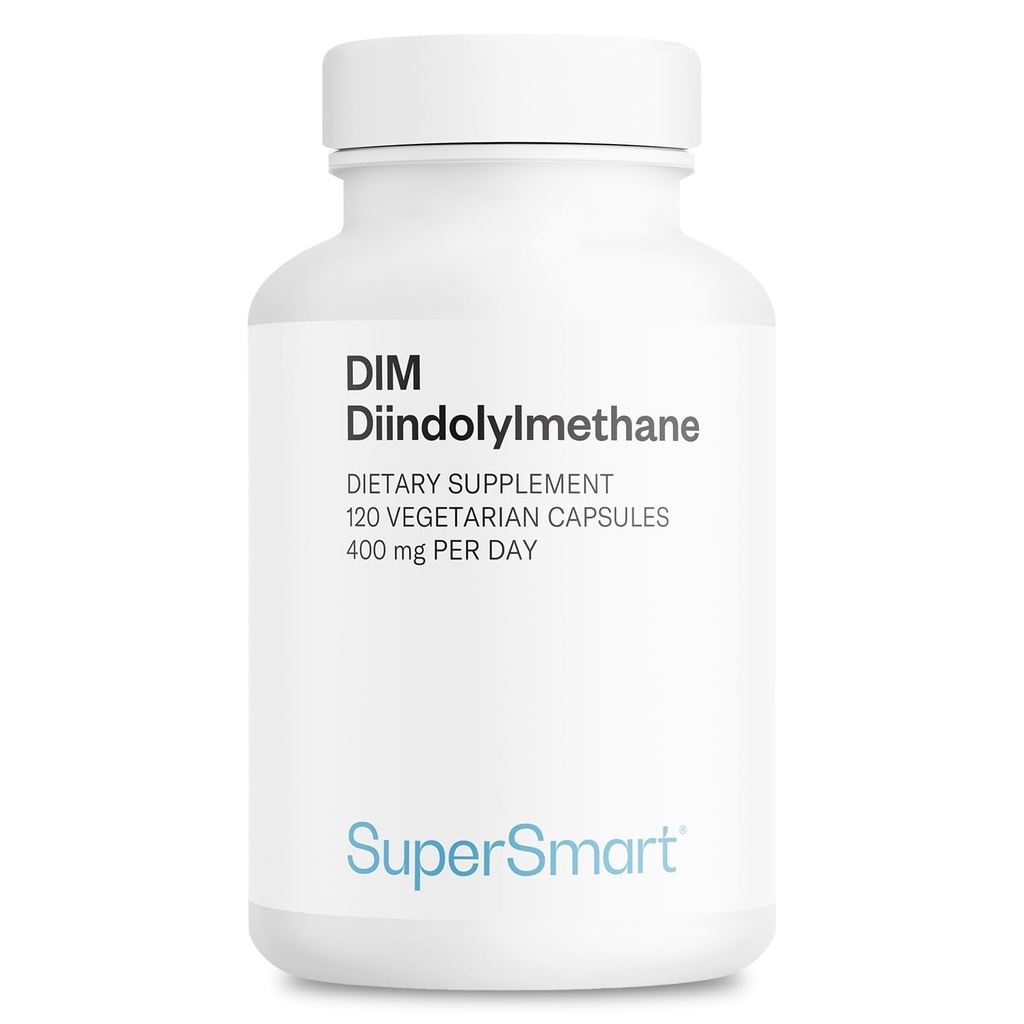 Supersmart - DIM Supplement 400mg/vrk (di-indolyylimetaani) - Luonnollinen tasapaino miehille ja naisille