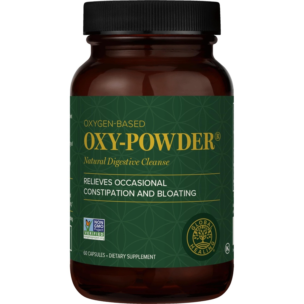 Globaali paraneminen Oxy-Powder Colon Cleanse, ummetus helpotus naisille ja miehille, magnesiumoksidi Colon Cleanser & Detox laihtuminen, Gut Cleanse Detox naisille ja miehille