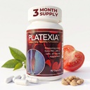 Platexia 3 000 FU Nattokinaasi NSP-2-90 Vegaanikapselit - Saattaa tukea verenkierron - ei-GMO & Kosher - 1 kapseli / päivä, 3-kuukautinen toimitus