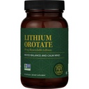 Global Healing Center - Litium Orotate 10mg - Ei-GMO, Gluteeniton, Vegaani Friendly Brain Health Litium Supplement tukea mielialaa, toimintaa, ja Clarity (60 kapselia)