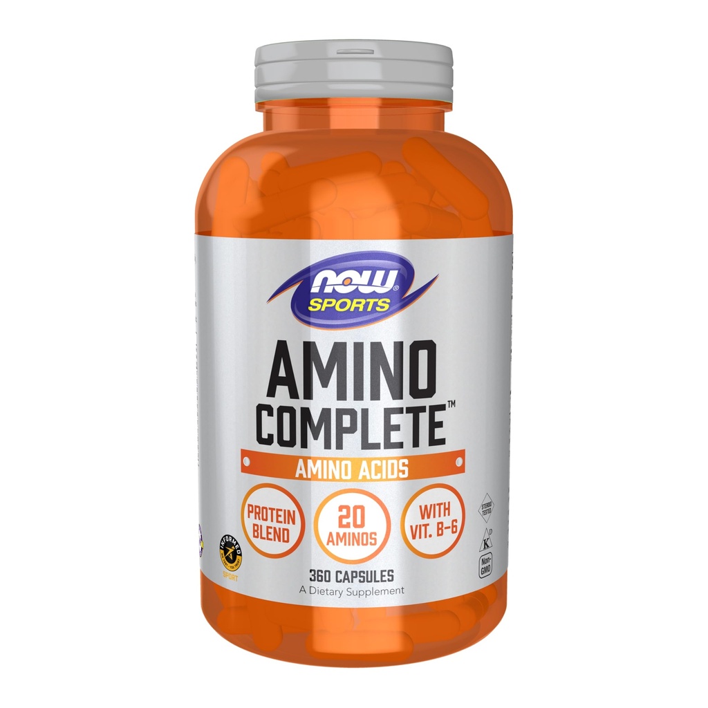 Now Foods Sports, Amino Complete, 360 Veg kapselia