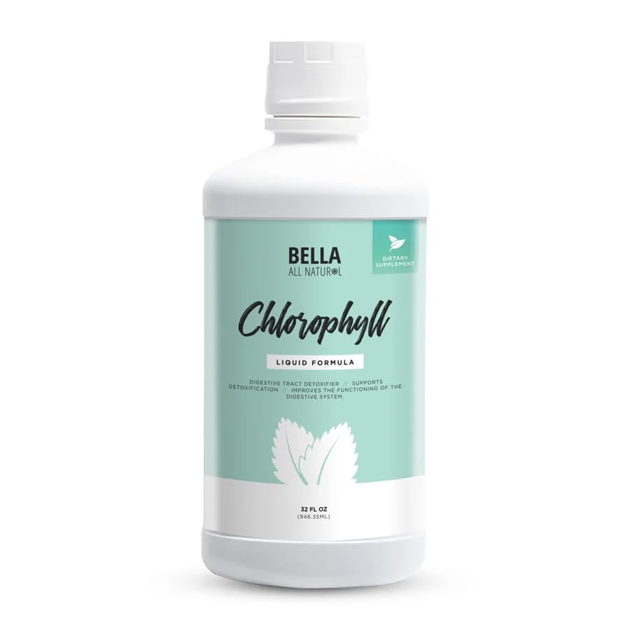 Bella All Natural Liquid klorofylli drops Anti-aging ...