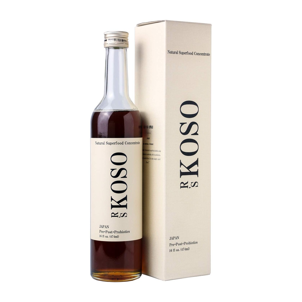 3-päivä Cleanse by R's KOSO - Japanese Enzyme Drink Rich probiootit ja prebiootit, Valmistettu 100+ Vihannekset? Hedelmät - Natural Support for Better Digestion & Gut Health + Detox + Cleanse - 16oz
